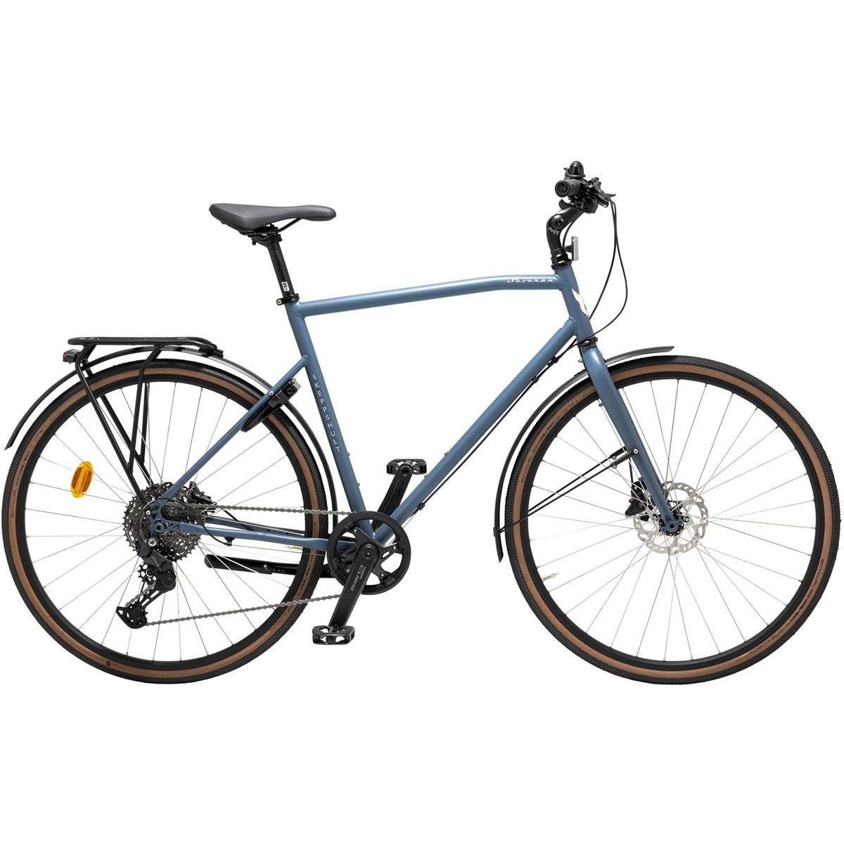 Hybridcykel Skeppshult Suverän Stad Herr 10-Vxl Blå Stål