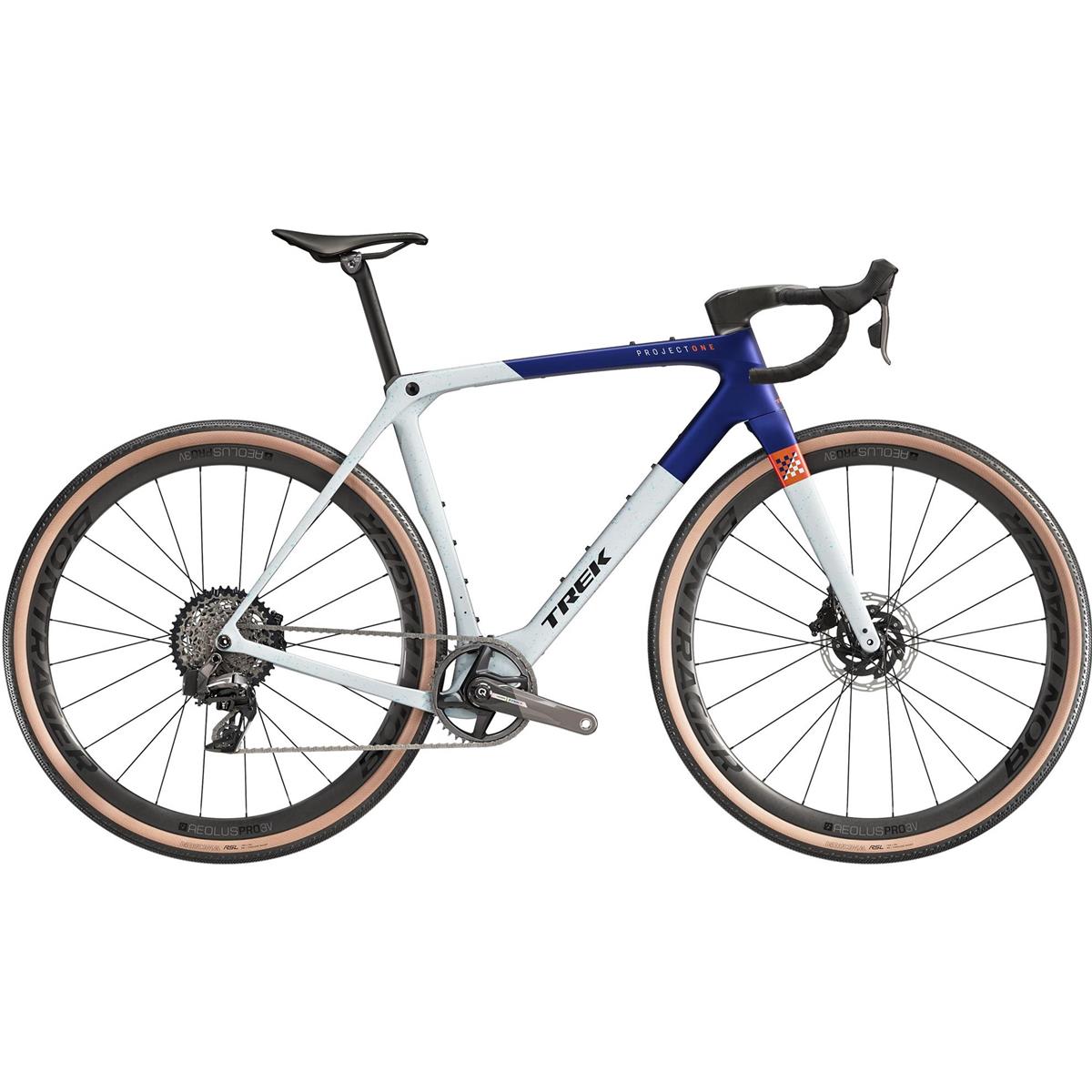 Gravel Bike Trek Checkmate SLR 7 AXS Matte Hex Blue/Plasma Grey Pearl