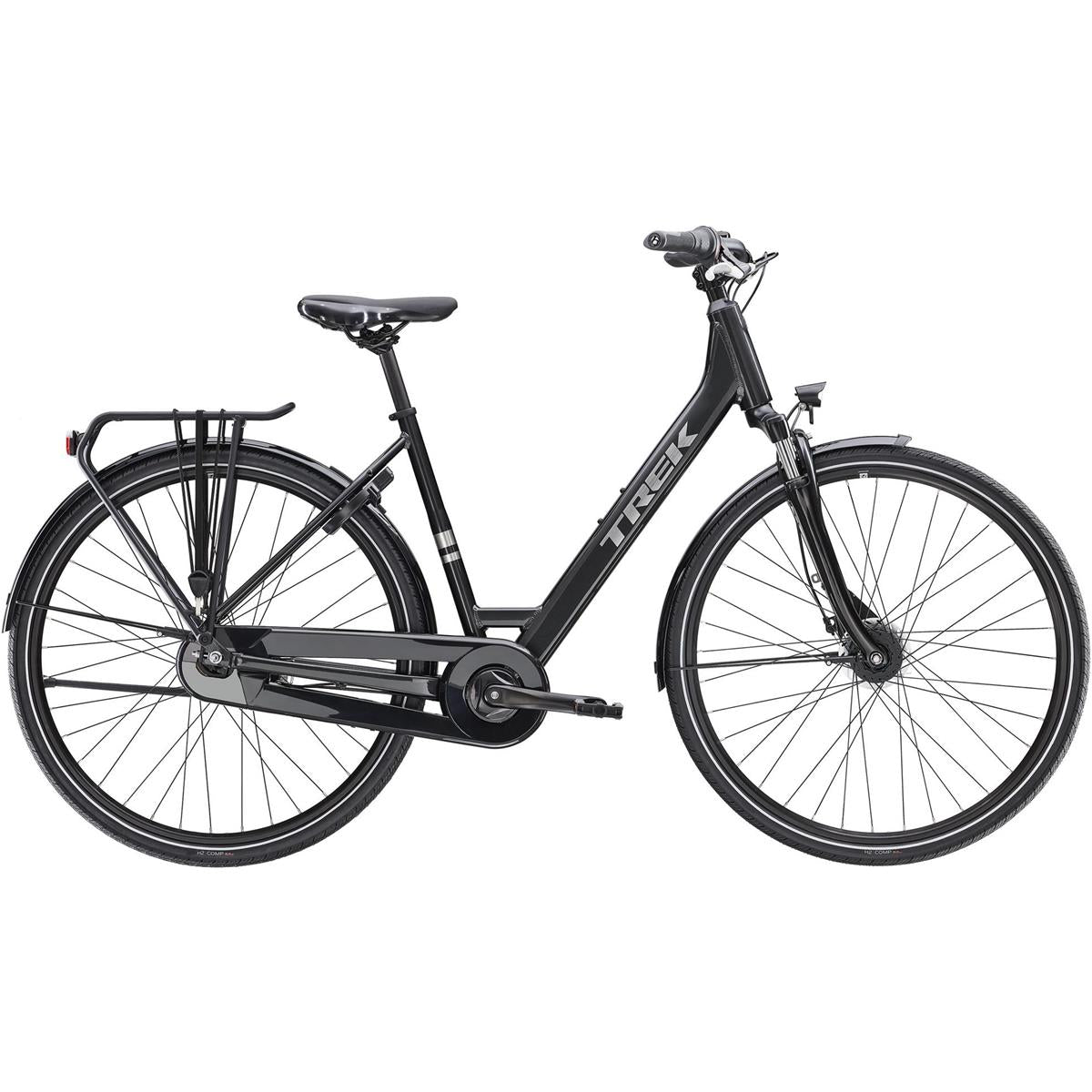 Cityhybrid Trek District 1 Lowstep Lithium Grey