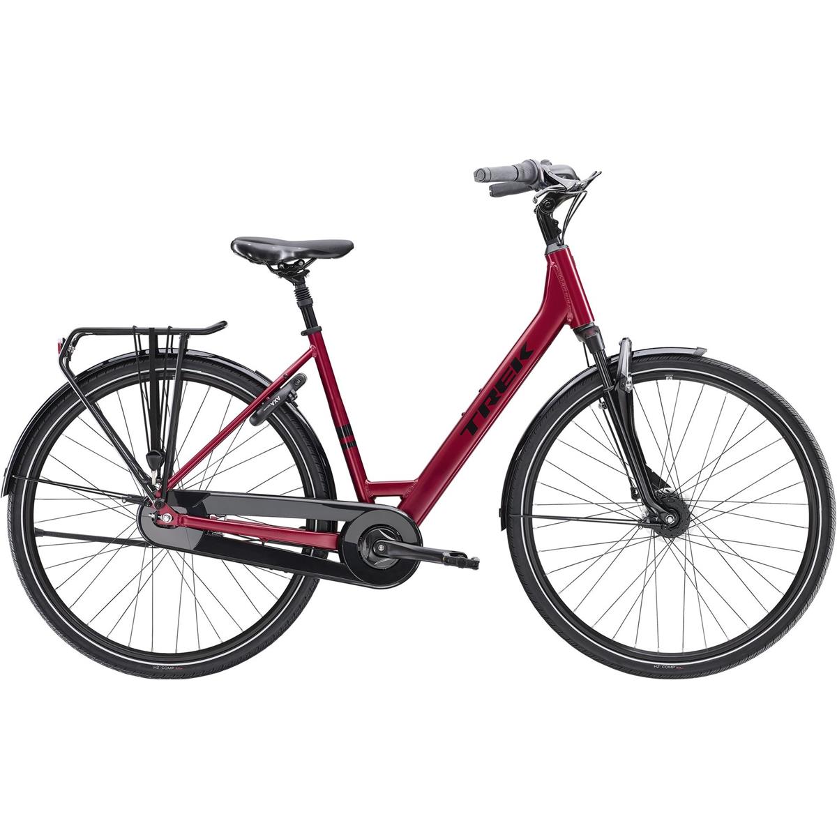 Cityhybrid Trek District 2 Lowstep Rage Red Satin
