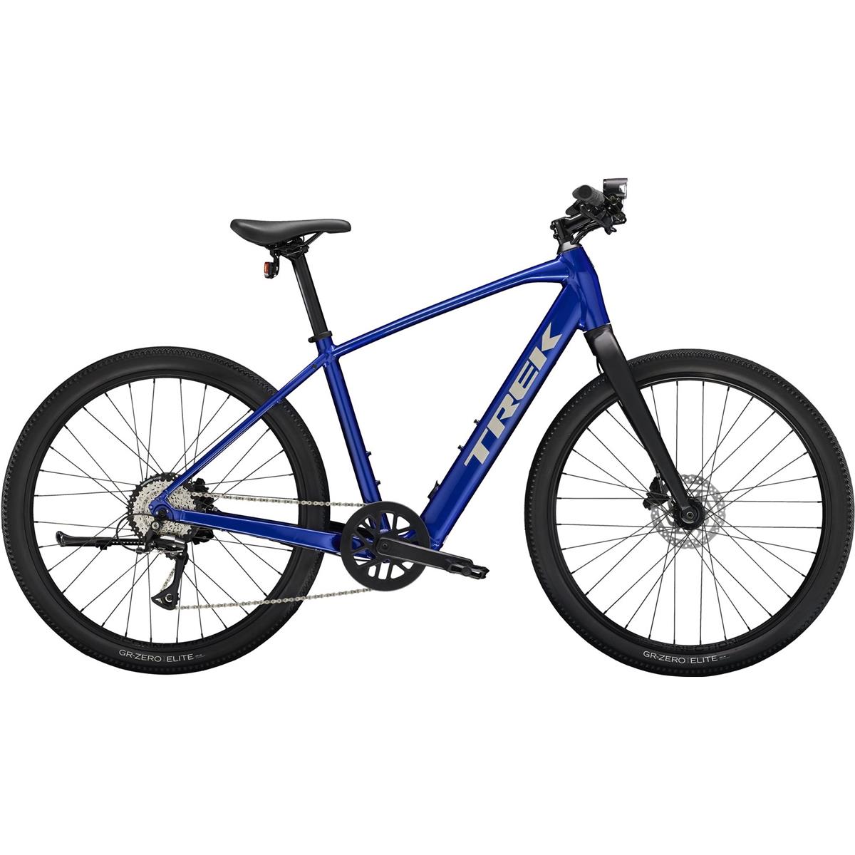 Elcykel Hybrid Trek Dual Sport+ 2 LT Hex Blue