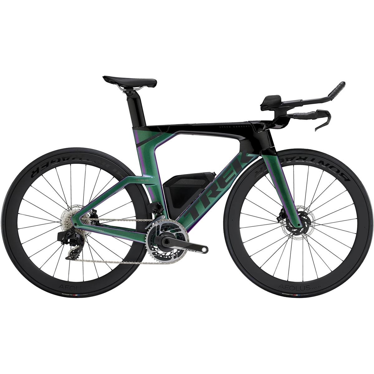 Triathlon Trek Speed Concept SLR 8 AXS Emerald Iris/Trek Black