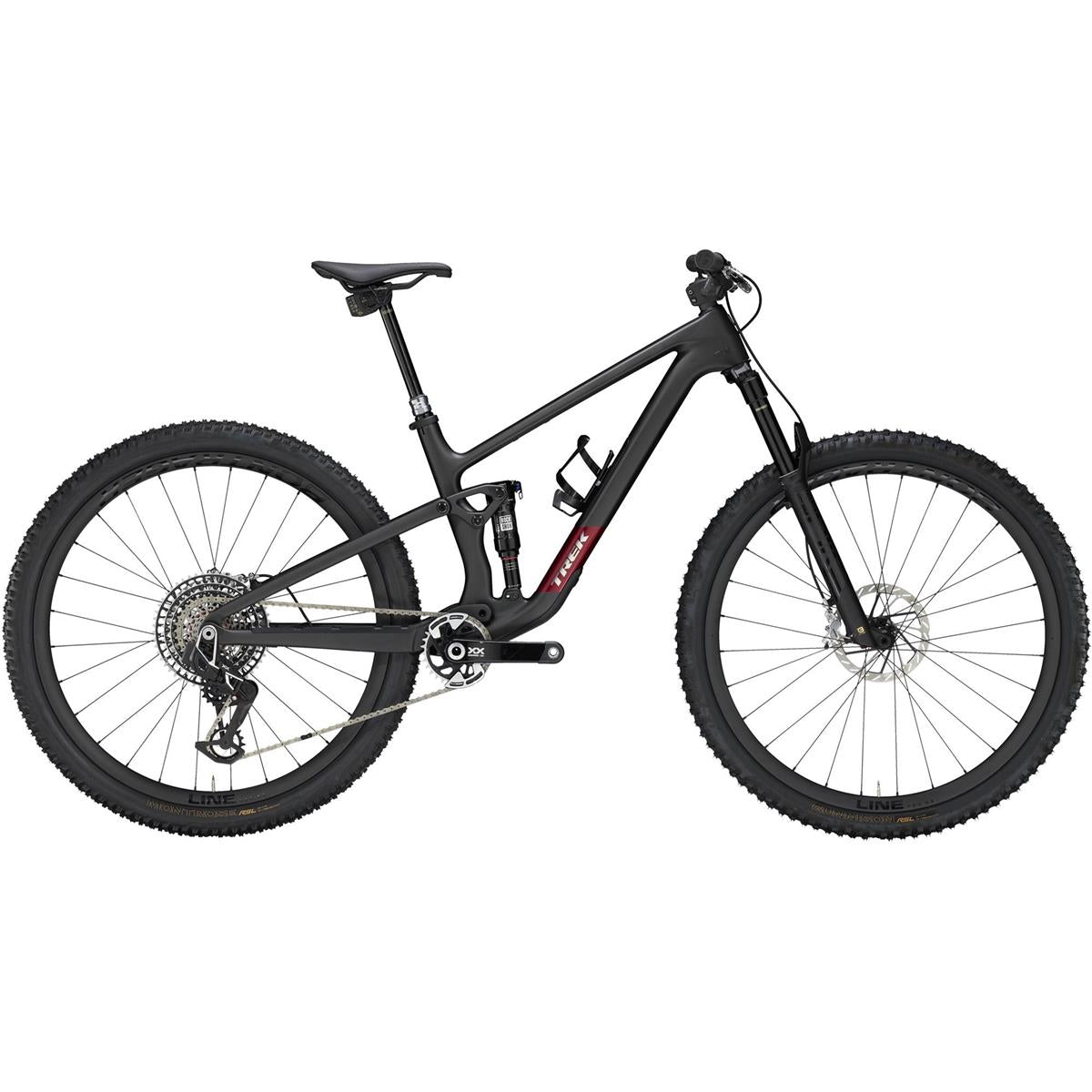 Heldämpad MTB Trek Top Fuel 9.9 XX AXS Gen 4 Matte Dark Web