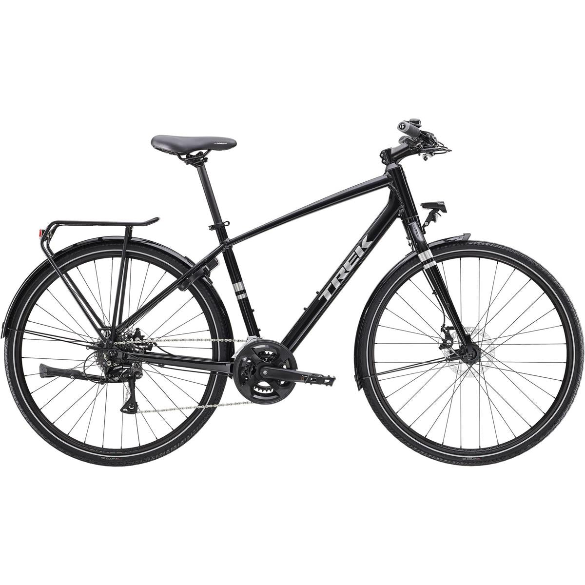 Cityhybrid Trek Verve 1 Equipped Trek Black