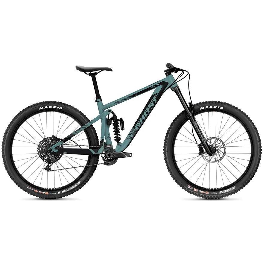 Heldämpad MTB Ghost Riot Enduro AL/AL U Essential Blue/Black/Grey Matte