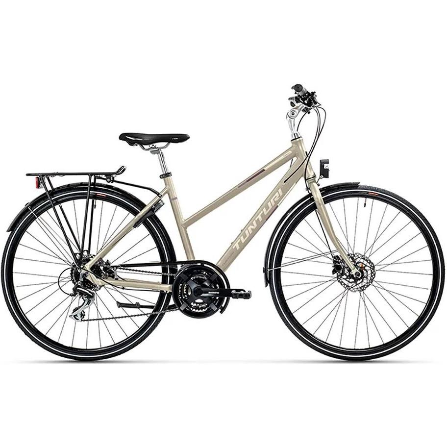 Cityhybrid Tunturi TX500 Dam Mattebeige