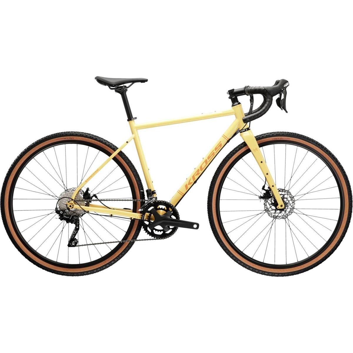 Gravel bike Kross Esker 4.0 Yellow/Orange
