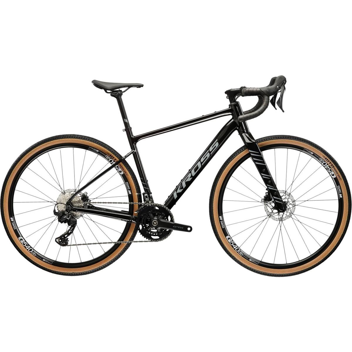 Gravel bike Kross Esker 6.0 GRX 2x12 Black/Grey