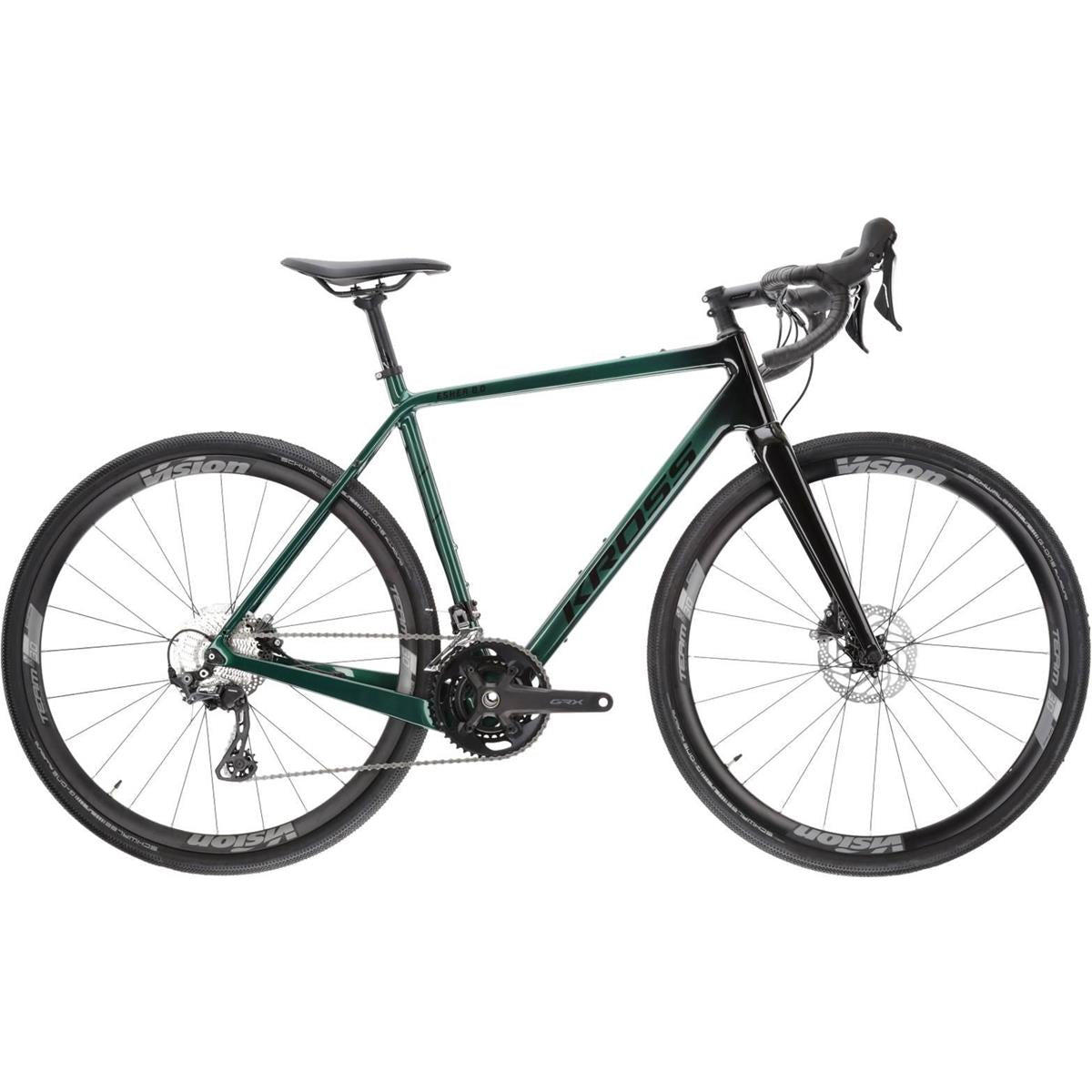 Gravel bike Kross Esker 8.0 Green/Black