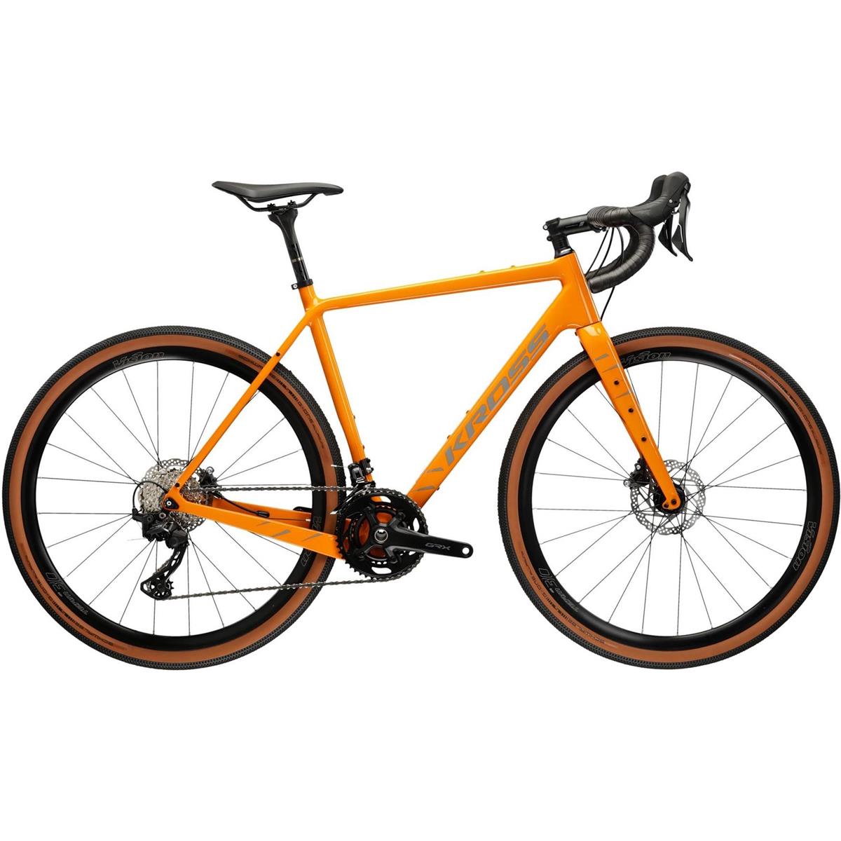 Gravel bike Kross Esker 8.0 Orange/Grey