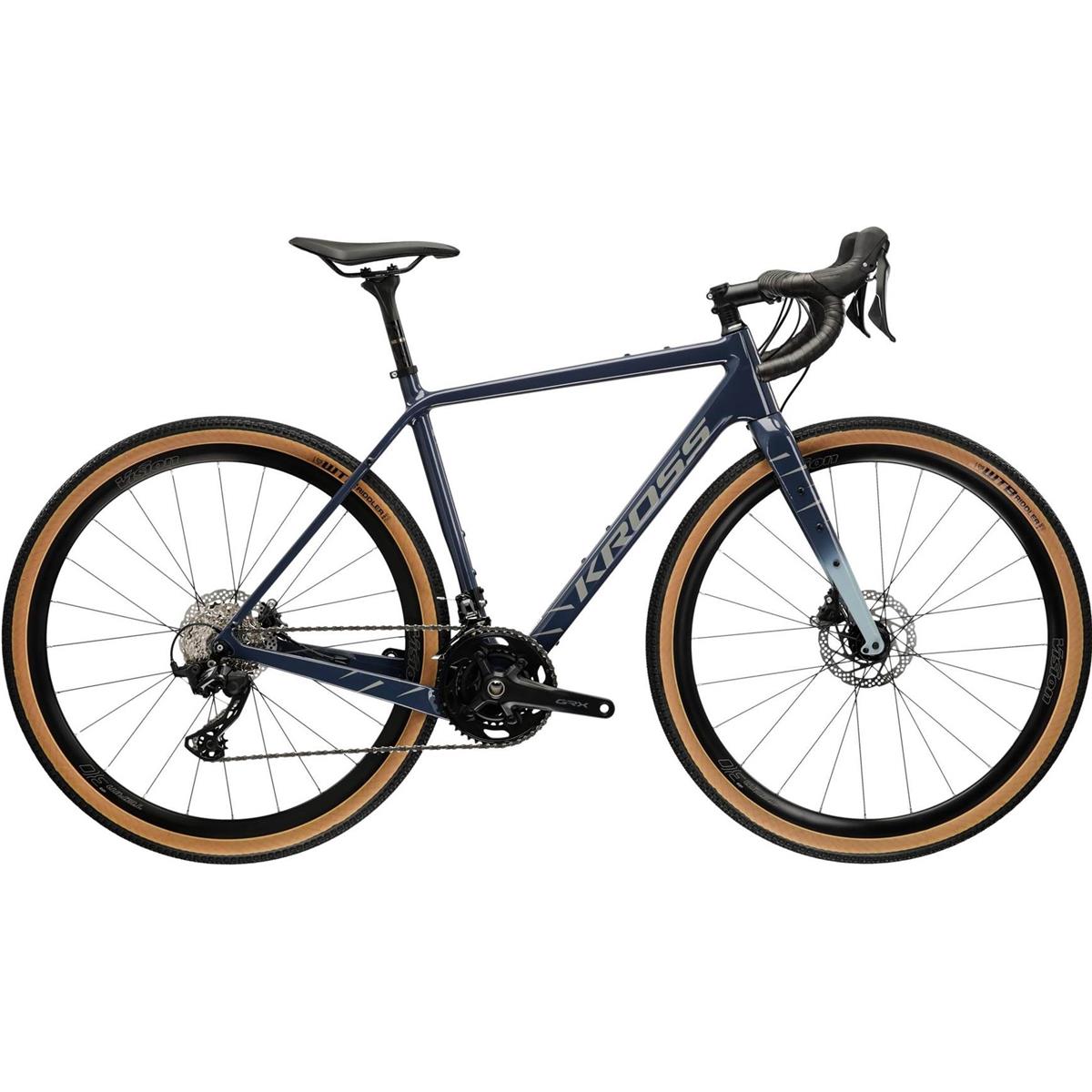 Gravel bike Kross Esker 8.0 Navy Blue/Blue