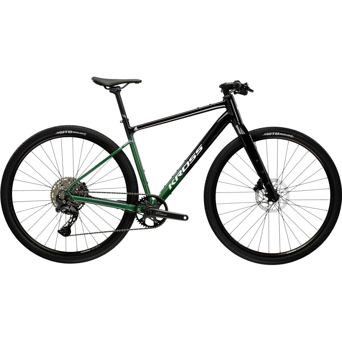 Gravel bike Kross Esker FL Black/Green