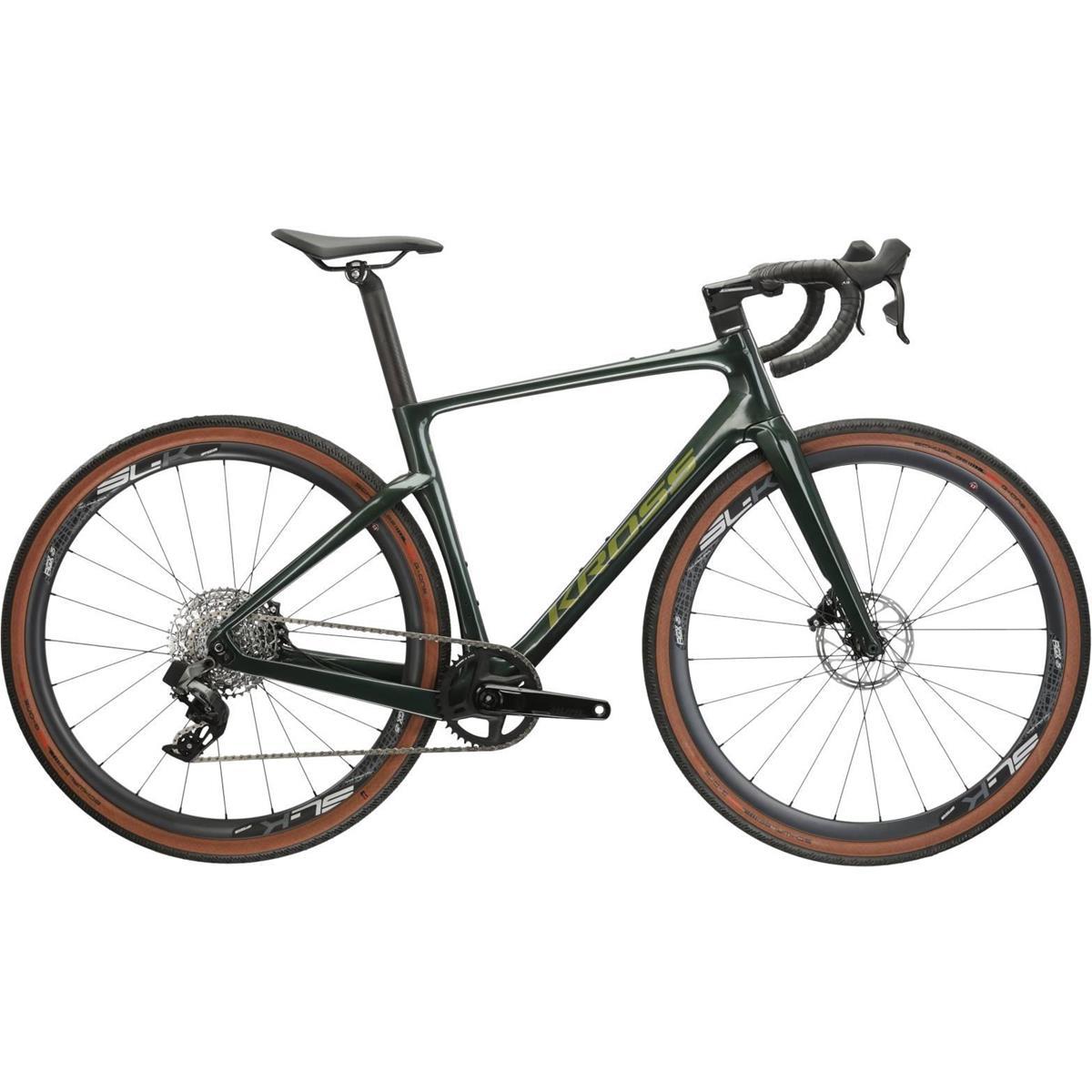 Gravel bike Kross Esker RS 3.0 Green/Yellow