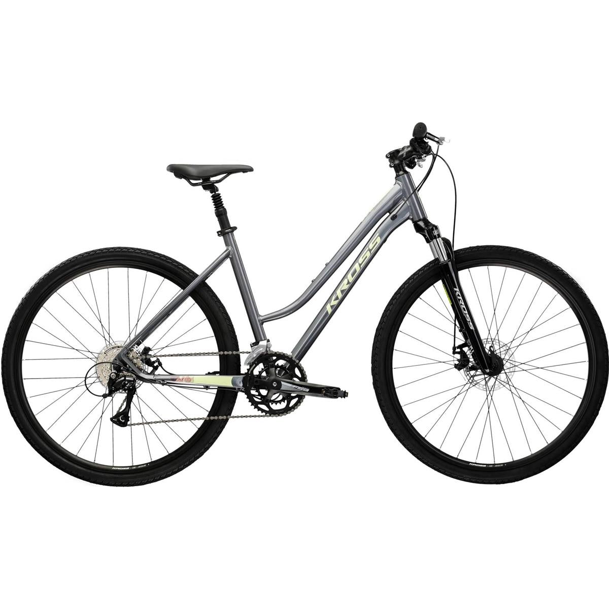 Crosshybrid Kross Evado 3.0 Lady Grey/Green