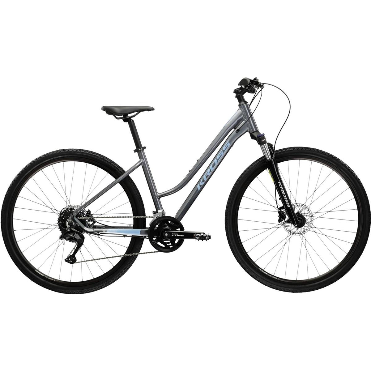 Crosshybrid Kross Evado 5.0 Lady Grey/Blue