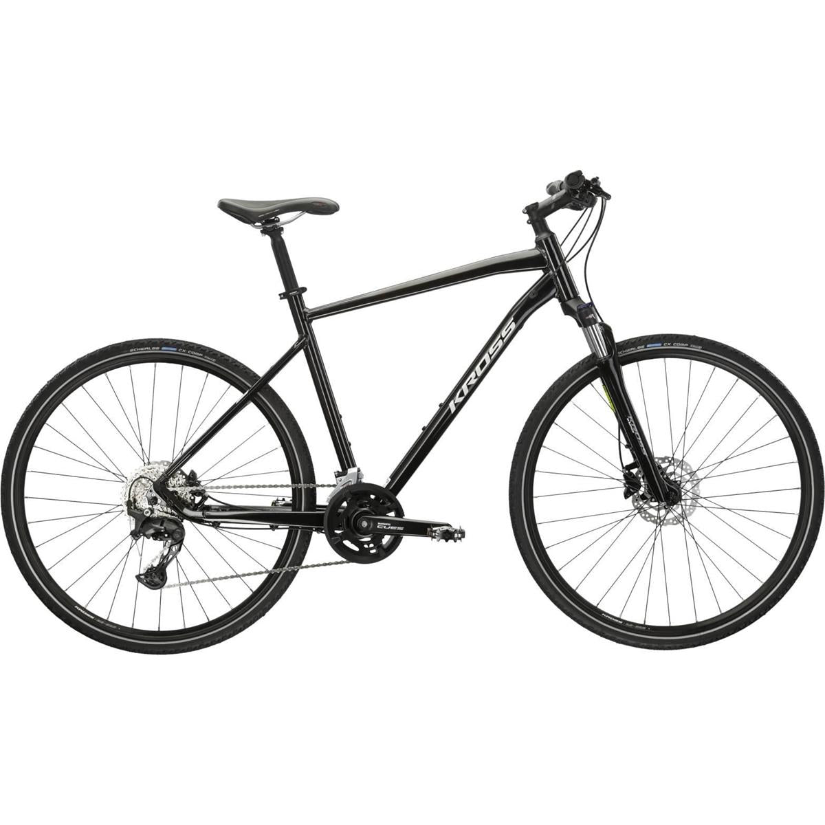 Crosshybrid Kross Evado 7.0 Black/Silver 28