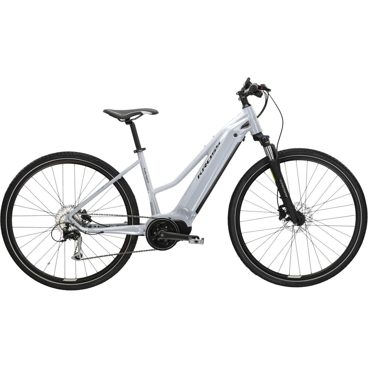 Elcykel hybrid Kross Evado Hybrid 2.0 Uni Grey/Black