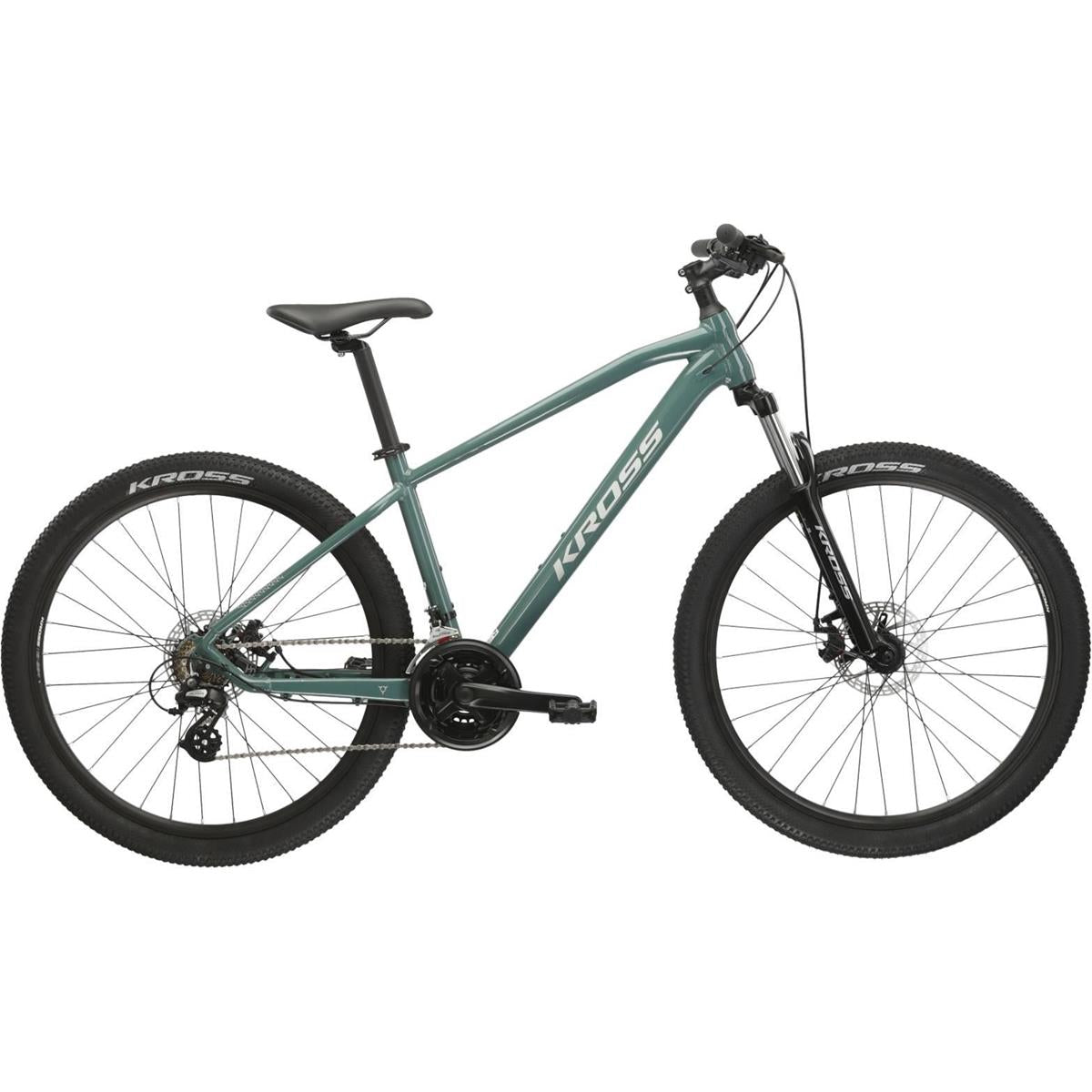 Hardtail MTB Kross Hexagon 2.0 Green/Silver 2024