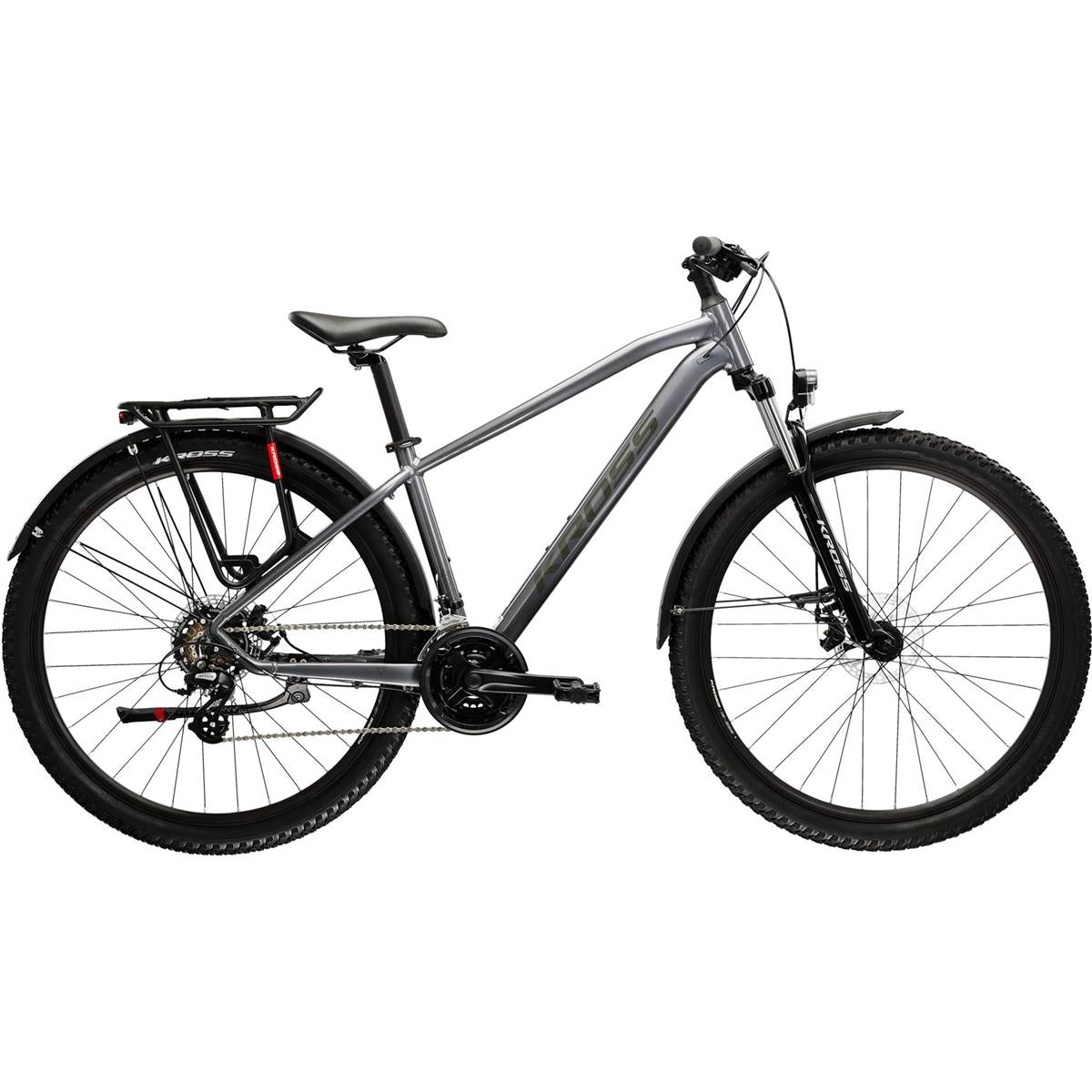 Hardtail MTB Kross Hexagon 2.0 EQ Grey/Grey 2025