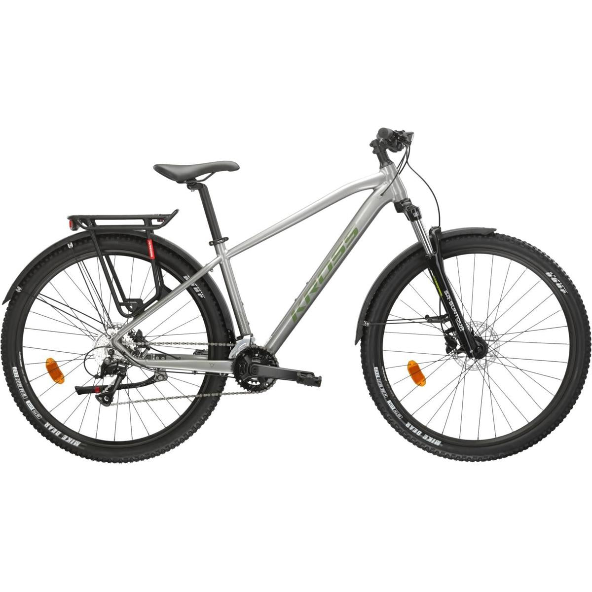 Hardtail MTB Kross Hexagon 4.0 EQ Silver/Green 2024
