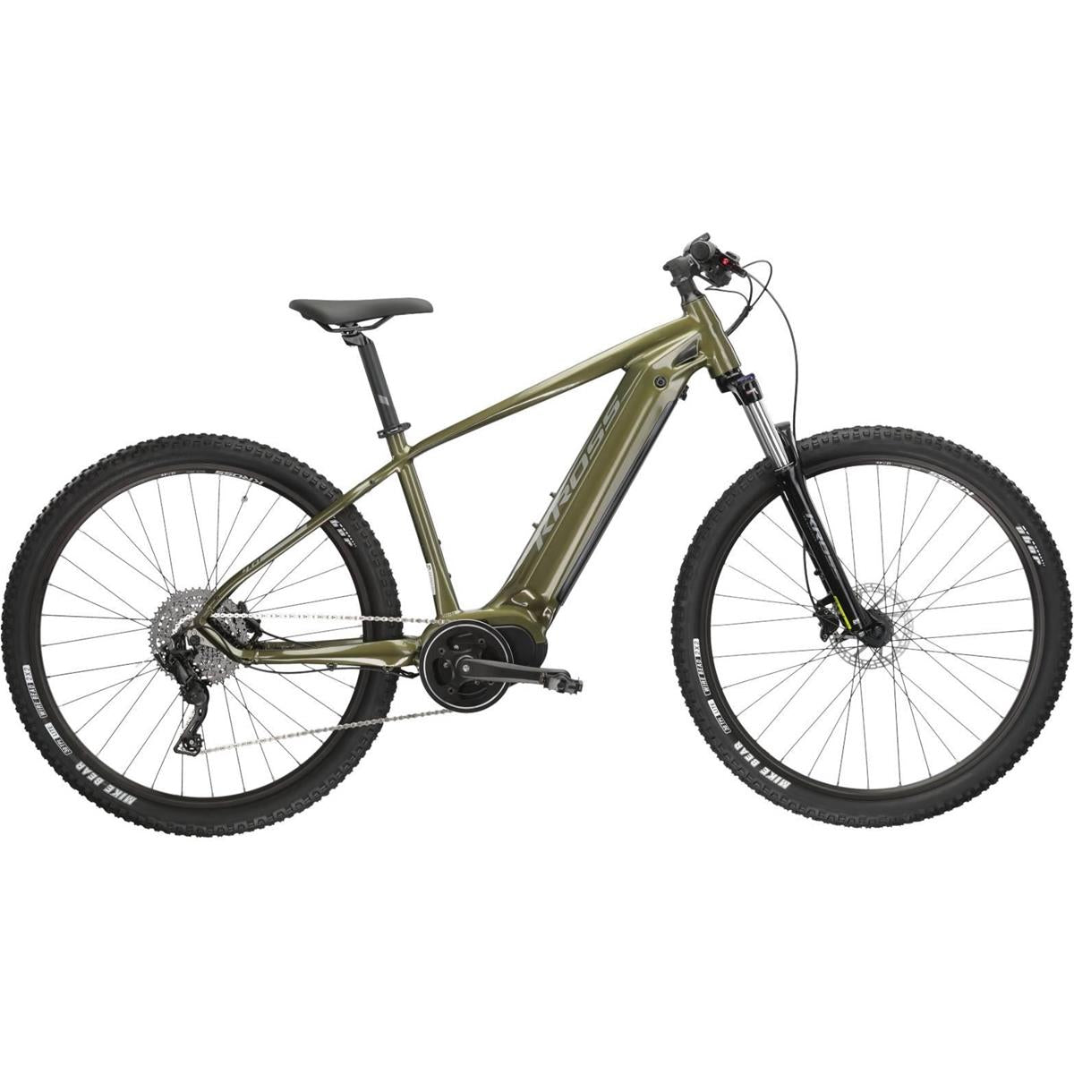 El MTB Kross Hexagon Boost 4.0 Khaki/Graphite 29