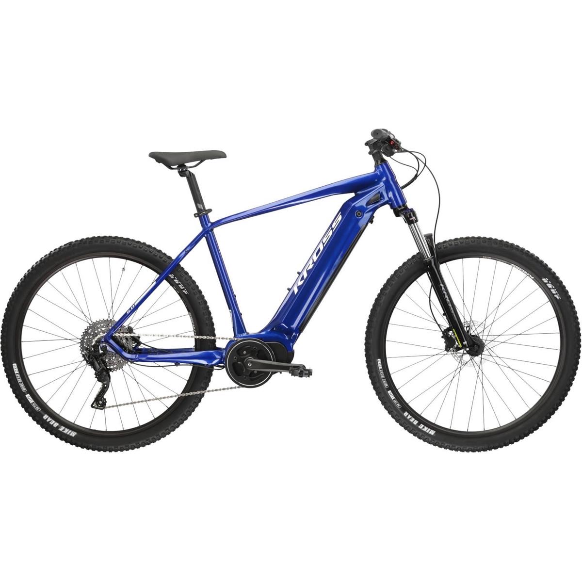El MTB Kross Hexagon Boost 5.0 Blue/White 29