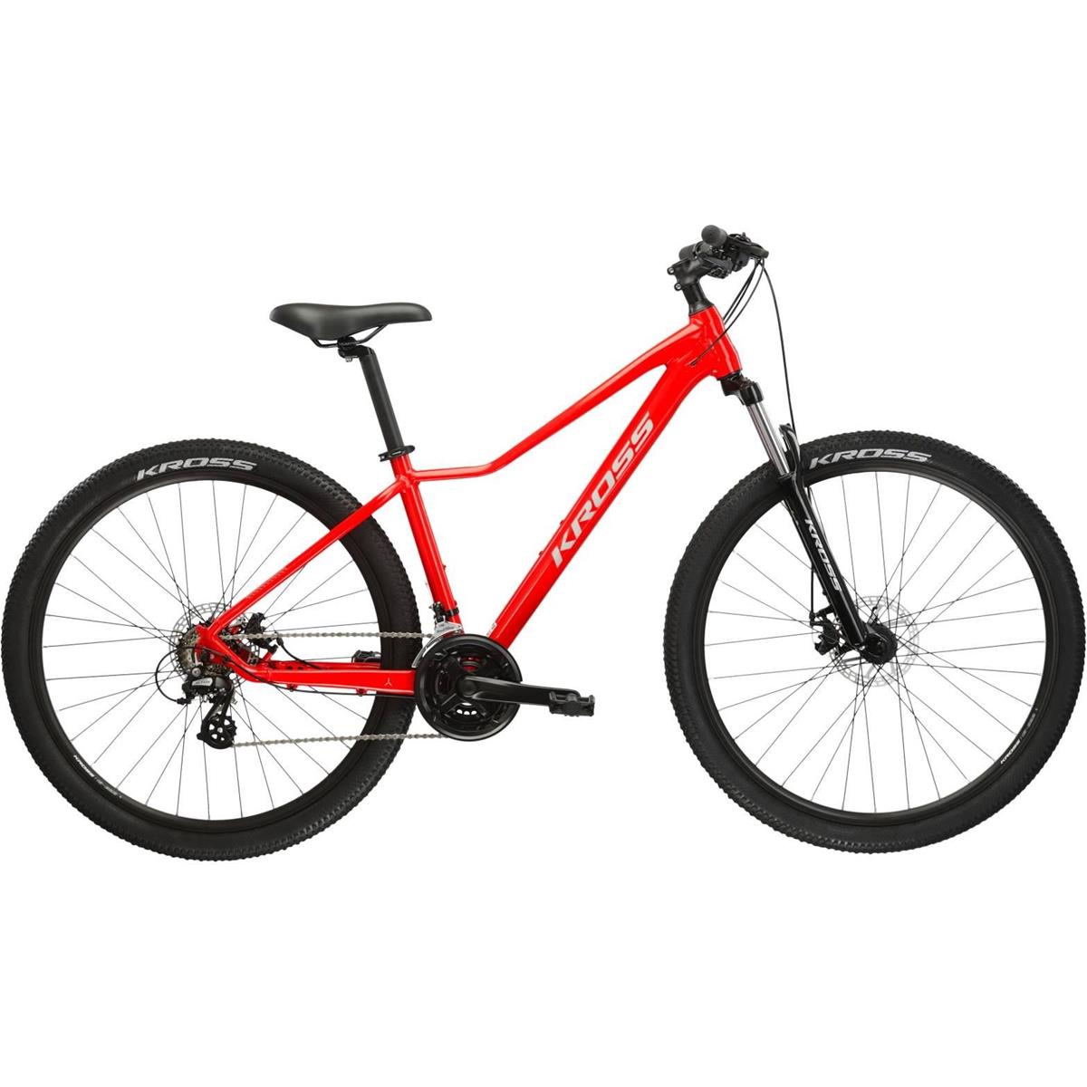 Hardtail MTB Kross Lea 2.0 Red/Silver 2024