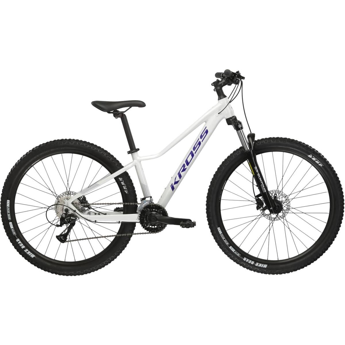 Hardtail MTB Kross Lea 4.0 Pearl/Violet 2024
