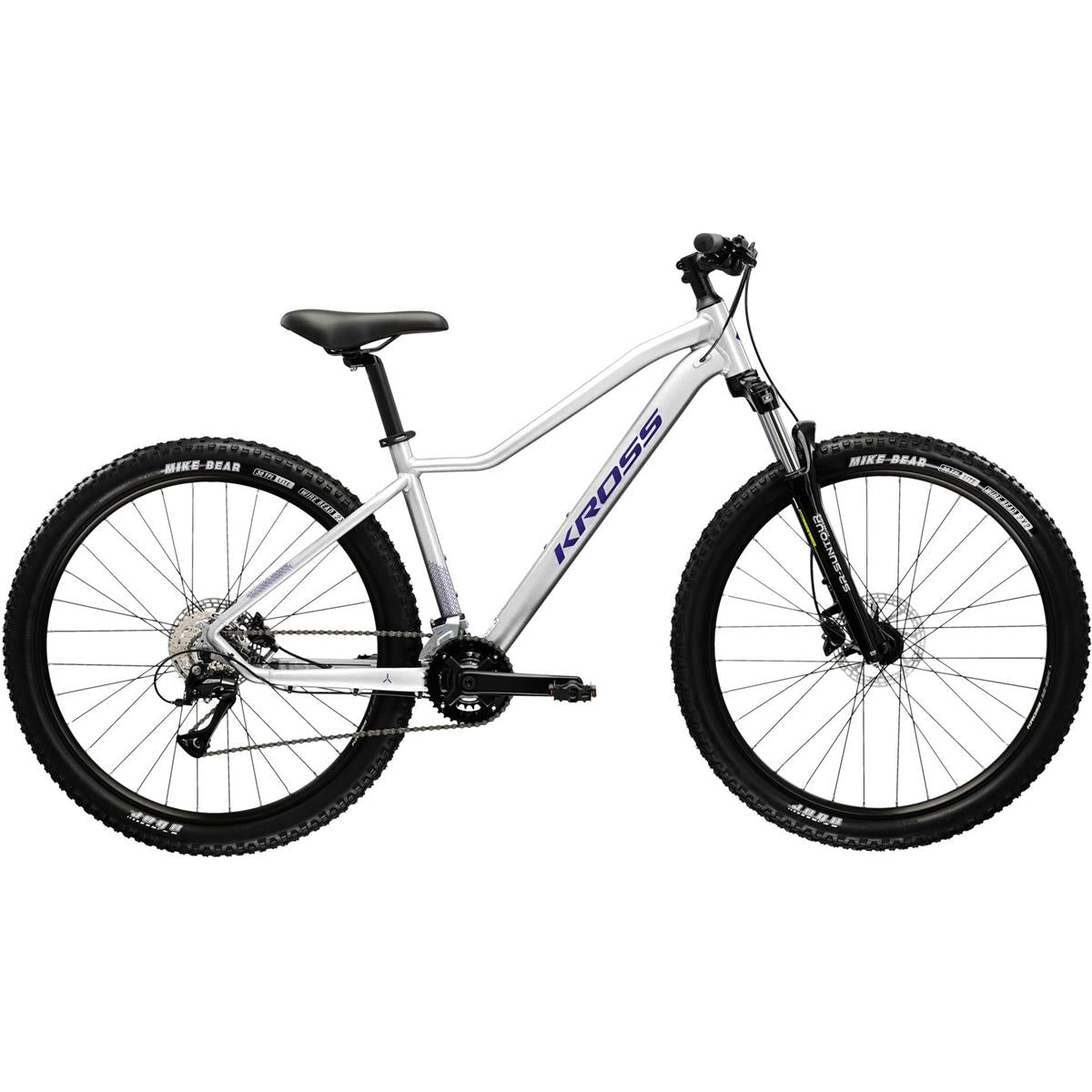 Hardtail MTB Kross Lea 4.0 Pearl/Violet 2025