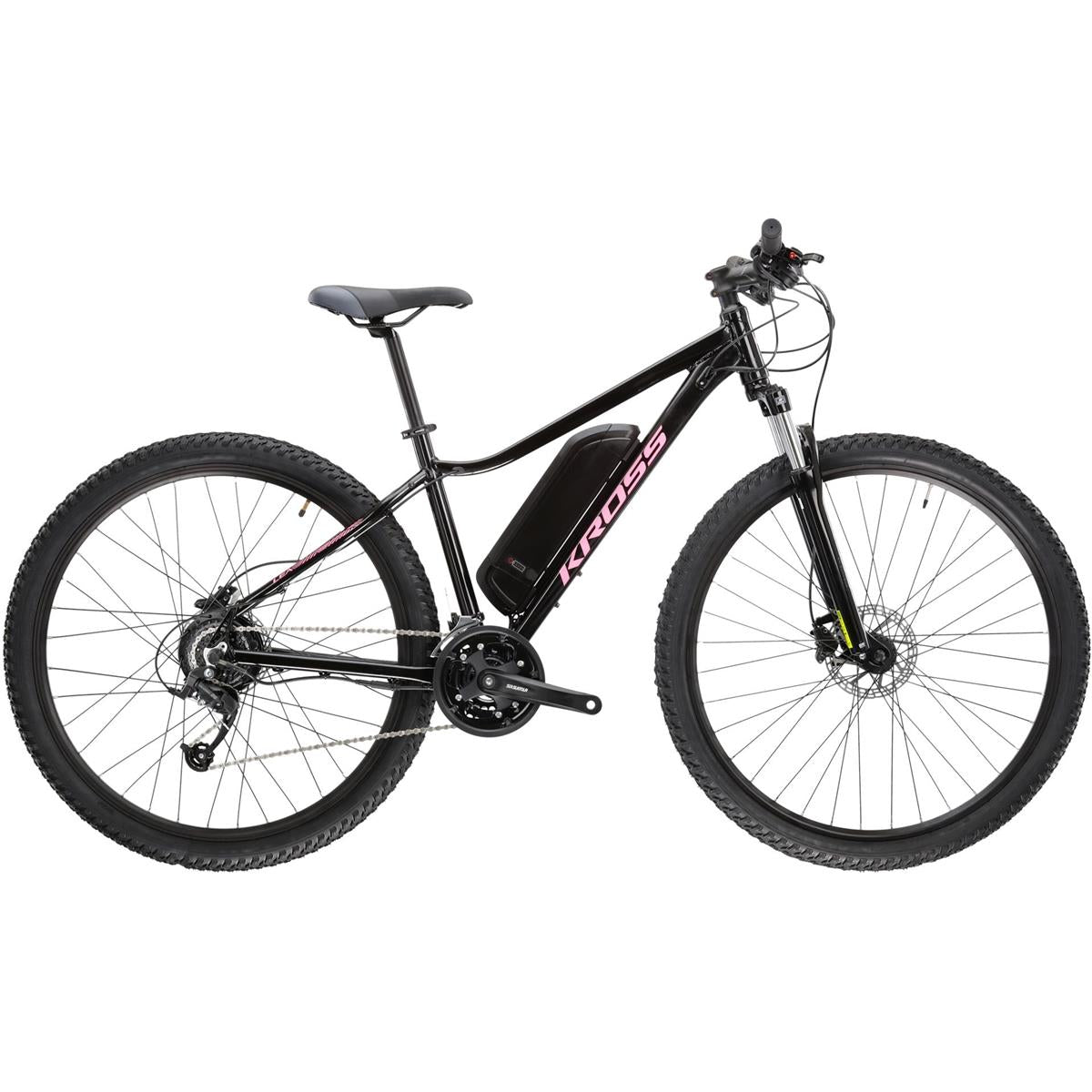 El MTB Kross Lea Boost Black/Pink