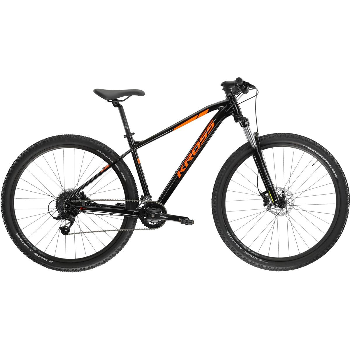 Hardtail MTB Kross Level 1.0 Black/Orange 29