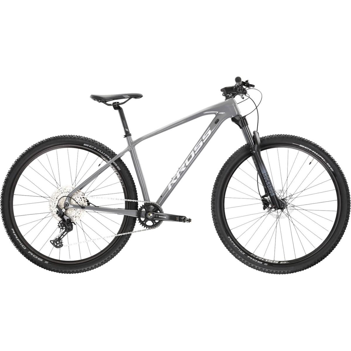 Hardtail MTB Kross Level 8.0 Grey/Silver 29