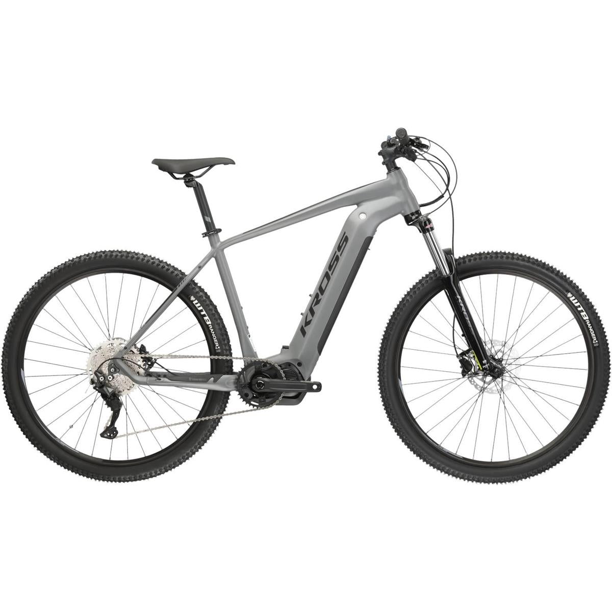 El MTB Kross Level Boost 1.0 500Wh Grey/Black 29