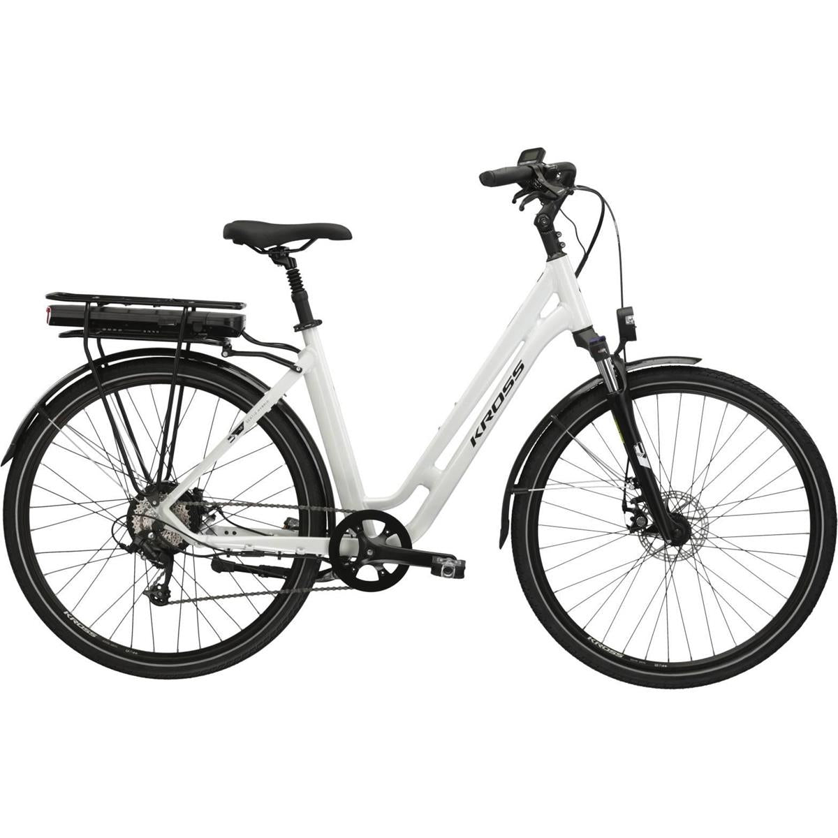 Elcykel hybrid Kross Sentio Hybrid 1.0 Pearl/Black
