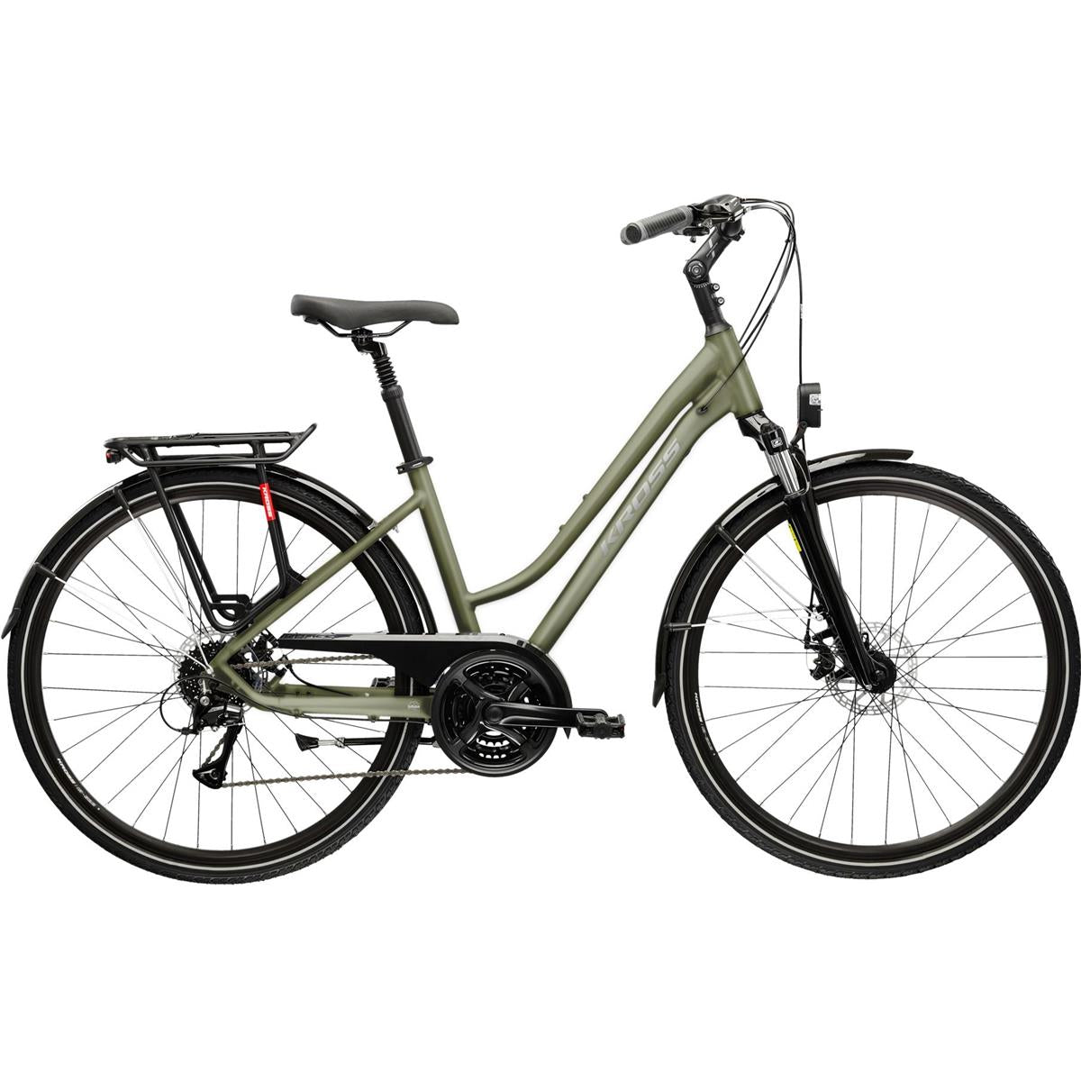Cityhybrid Kross Trans 3.0 Lady Brown/Silver