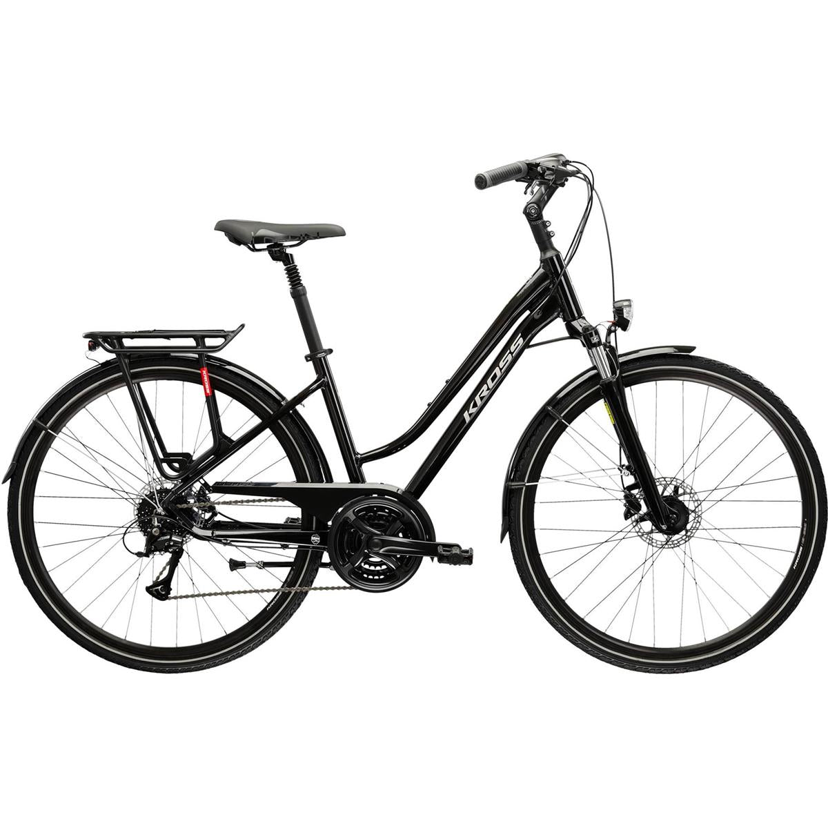 Cityhybrid Kross Trans 4.0 Lady Black/Silver