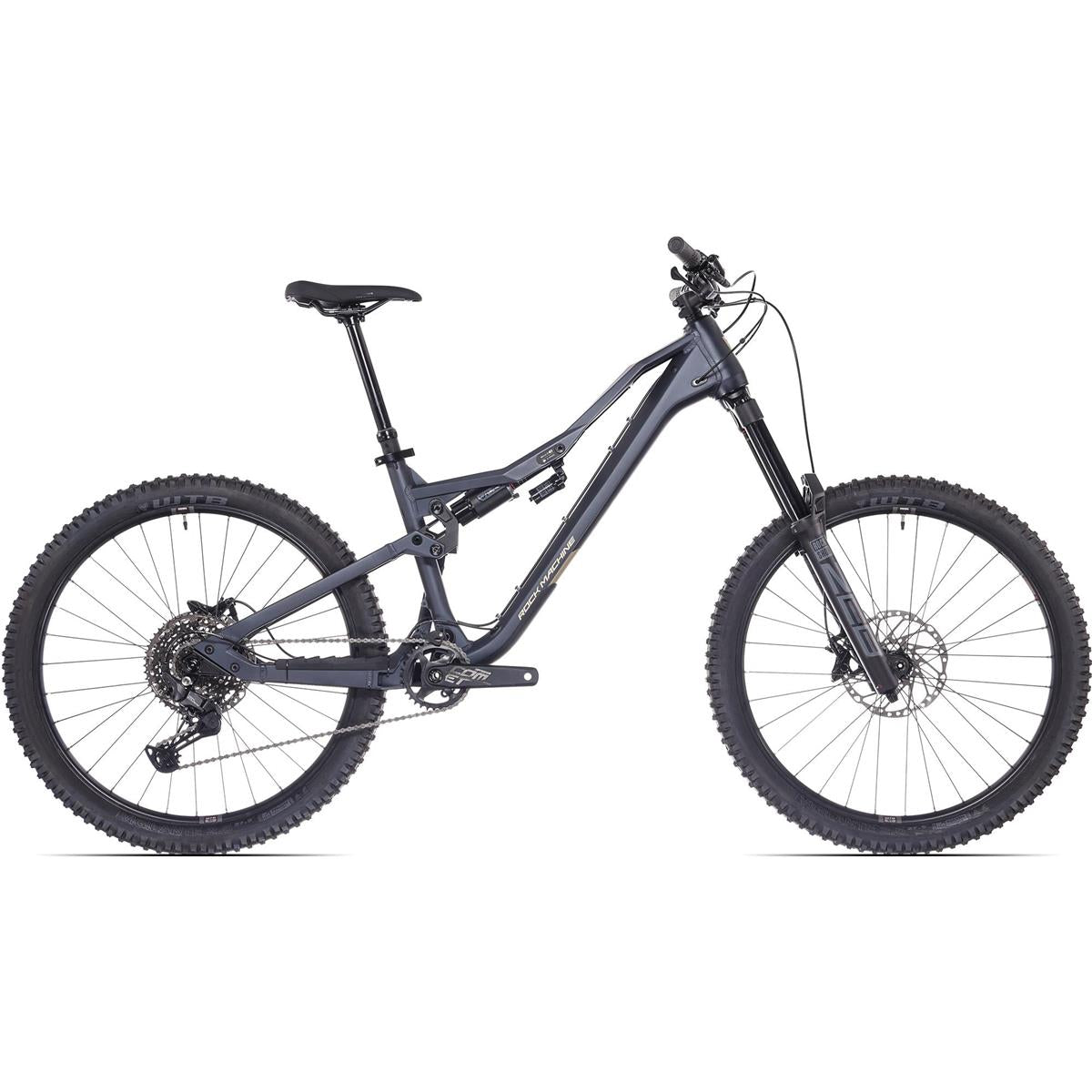 Heldämpad MTB Rock Machine Whizz FS III 50 27.5 Matte Deep Ocean Blue