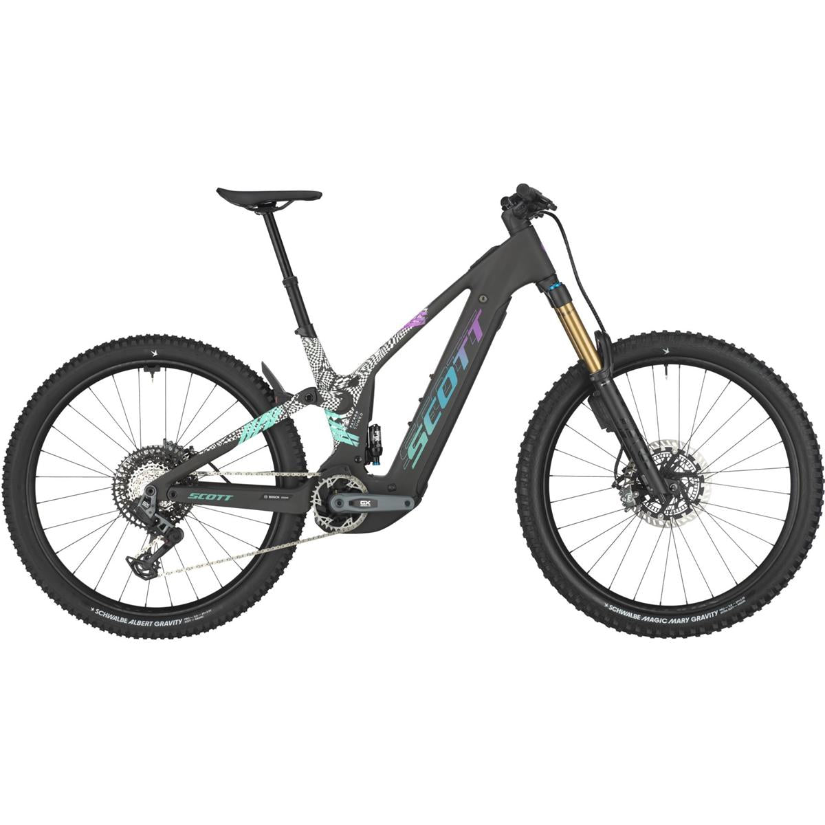El MTB Scott Patron ST 900 Tuned Carbon Black