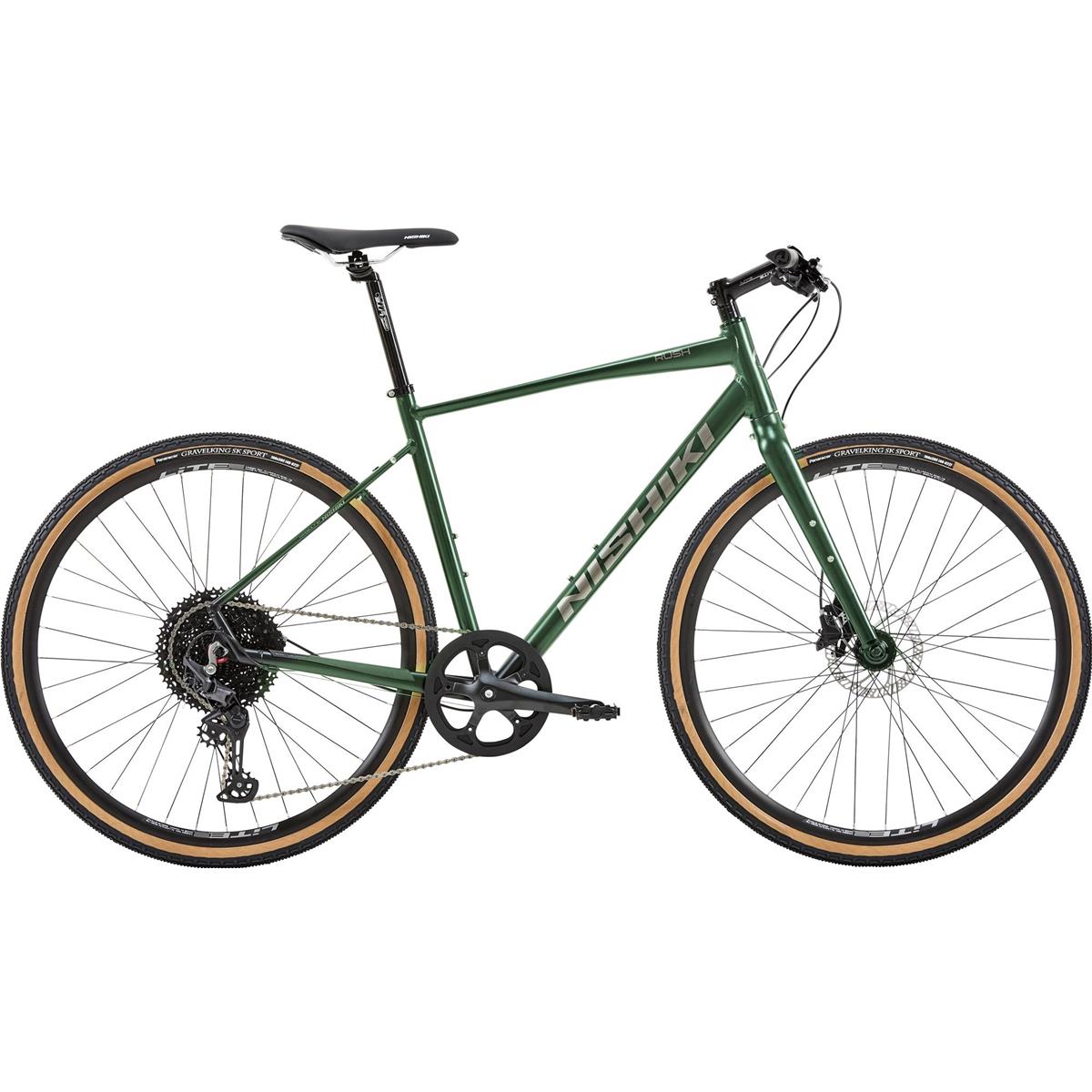 Gravel Bike Nishiki Rush Herr Emerald Green