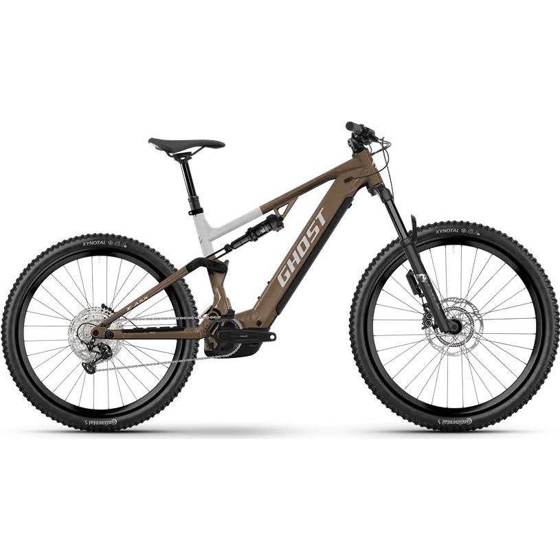 El MTB Ghost E-ASX Abs Coffee Tropic