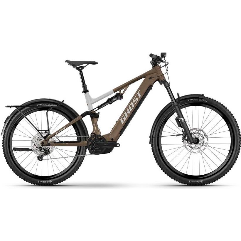 El MTB Ghost E-ASX Abs Eq Coffee Tropic