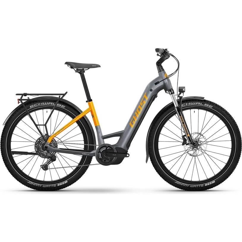 Elcykel hybrid Ghost E-Teru Universal Low Eq Grey/Mango Glossy