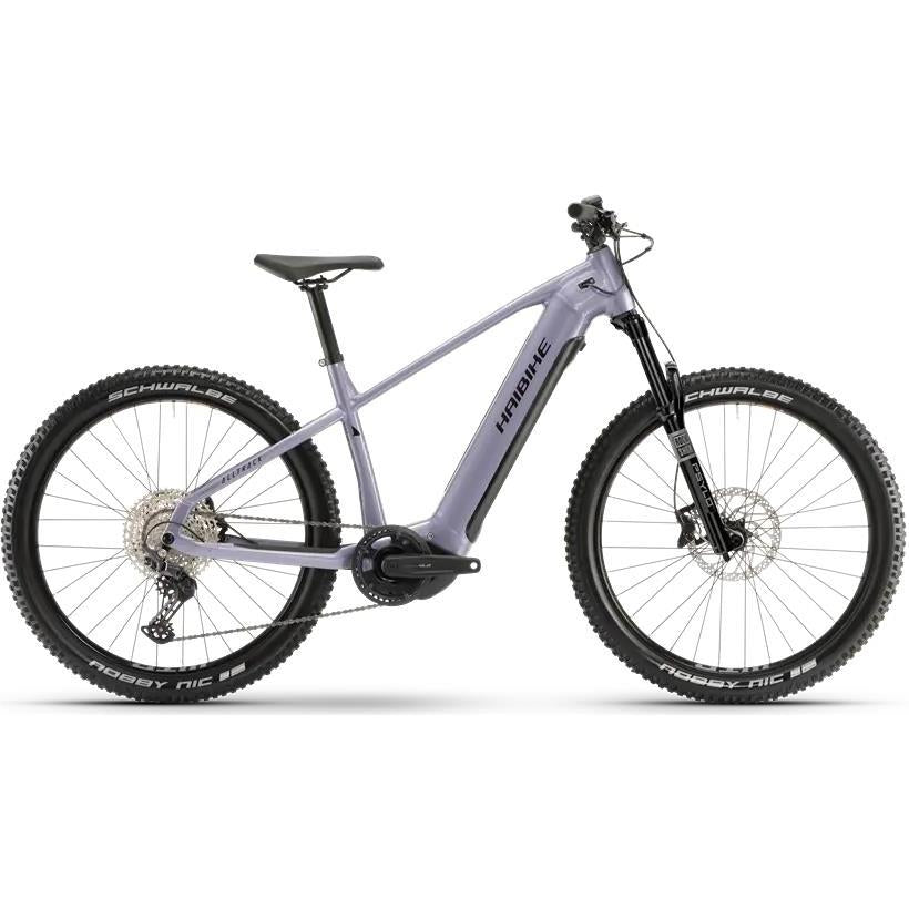 El MTB Haibike Alltrack 7 Lavender/Black Matt