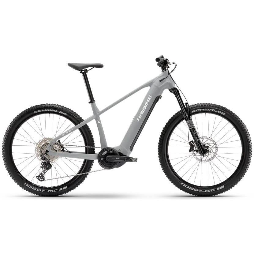 El MTB Haibike Alltrack 7 Urban Grey/White Glossy