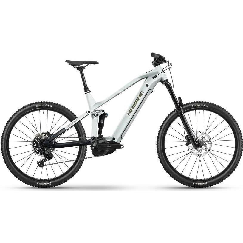 El MTB Haibike Alltrail 8 White/Blue/Gold Glossy