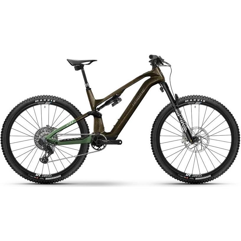 El MTB Haibike Lyke CF SE Black Gold/Leaf Glossy
