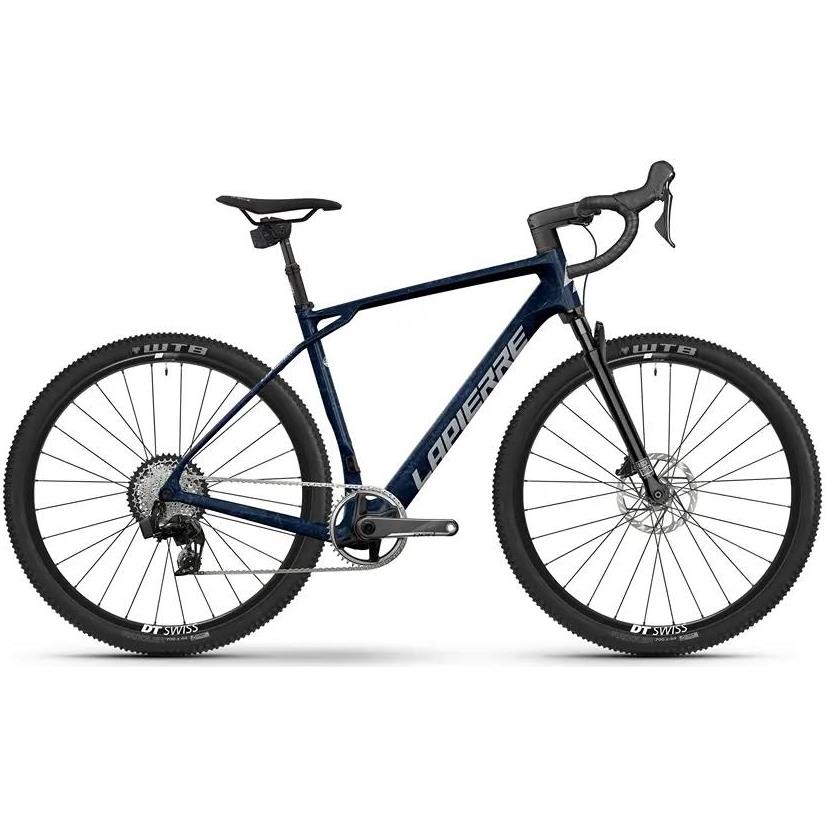 Gravel bike Lapierre Crosshill CF 8.0 S Translucent Hex Blue Glossy
