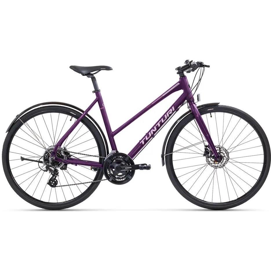 Cityhybrid Tunturi CX500 Mid Dark Fuxia/Lilac