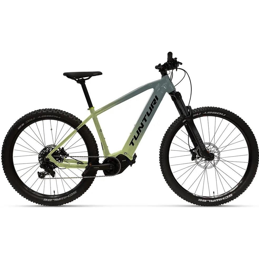 El MTB Tunturi e275 Mullet Grey/Green/Black