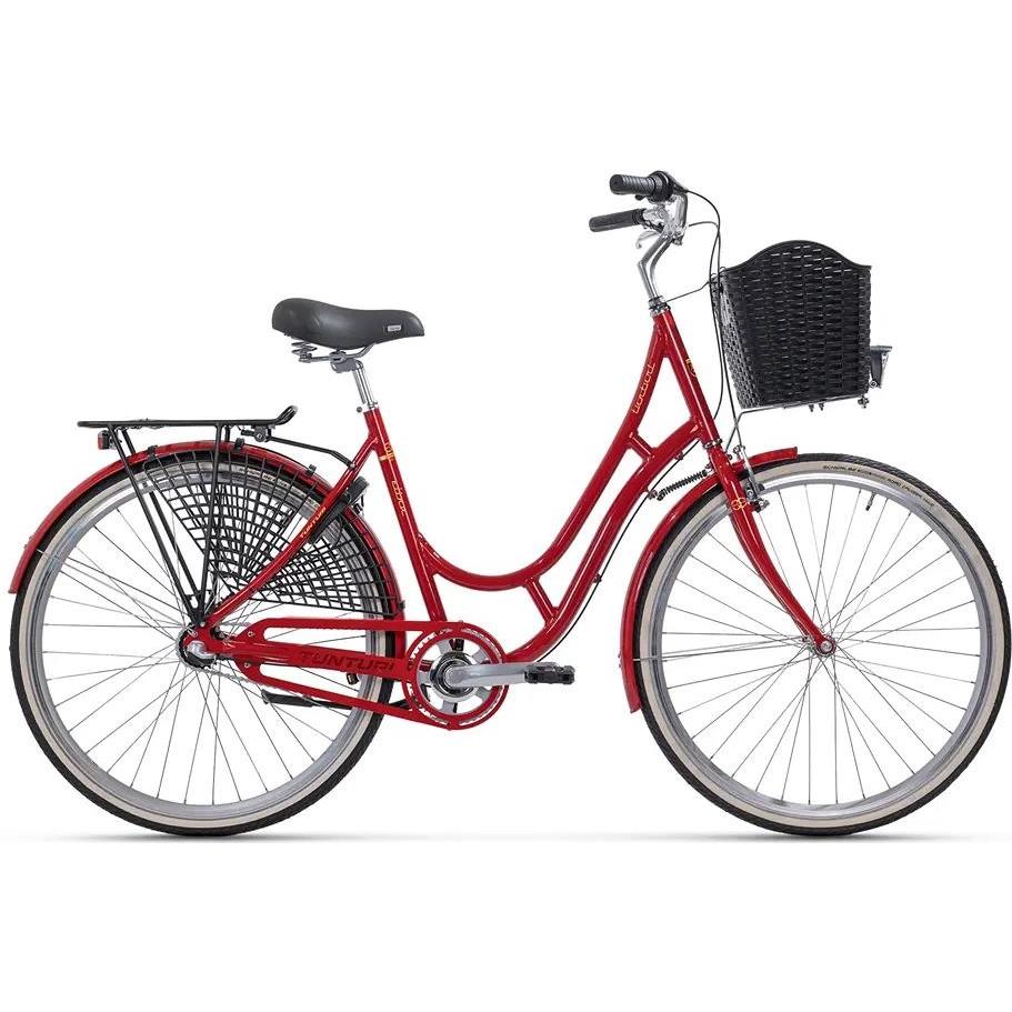 Damcykel Tunturi Elina Red/Gold